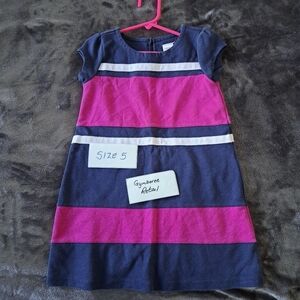 Gymboree girls size 5 color block dress